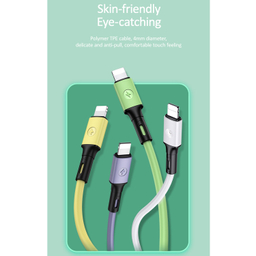 کابل تبدیل USB به لایتنینگ یوسمز مدل US-SJ434 U35 طول 1 متر
