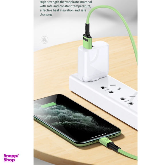 کابل تبدیل USB به لایتنینگ یوسمز مدل US-SJ434 U35 طول 1 متر