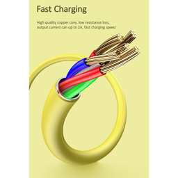 کابل تبدیل USB به لایتنینگ یوسمز مدل US-SJ434 U35 طول 1 متر