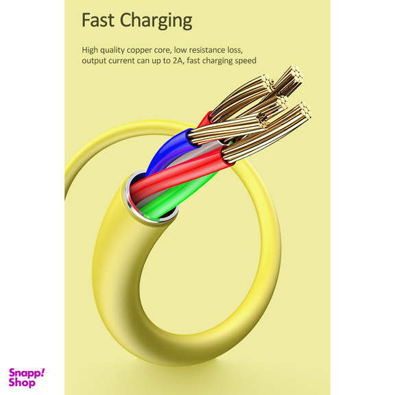 کابل تبدیل USB به لایتنینگ یوسمز مدل US-SJ434 U35 طول 1 متر