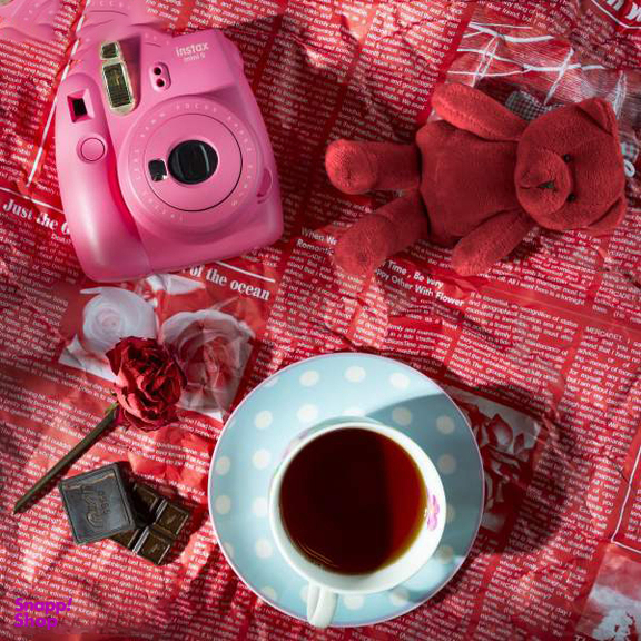 دوربین عکاسی چاپ سریع فوجی فیلم (Fujifilm) مدل Instax mini 9 Flamingo Pink