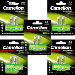 باتری قلمی قابل شارژ کملیون (Camelion) مدل Always Ready بسته 2 عددی