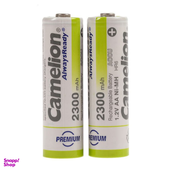 باتری قلمی قابل شارژ کملیون (Camelion) مدل Always Ready بسته 2 عددی