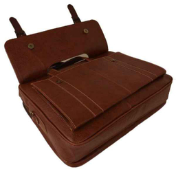 کیف لپ تاپ چرم ما مدل M-125 مناسب برای لپ تاپ 15 اینچ