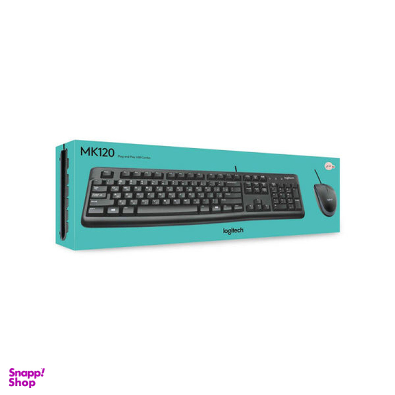 کیبورد و ماوس بی‌سیم لاجیتک (Logitech) مدل Mk270