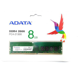رم کامپیوتر DDR4 تک کاناله 2666 مگاهرتز CL19 ای دیتا (Adata) مدل PC4.21300 ظرفیت 8 گیگابایت