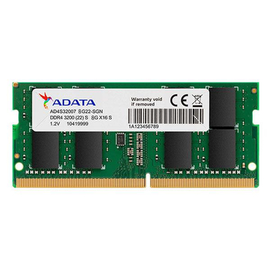 رم لپ تاپ DDR4 تک کاناله 3200 مگاهرتز CL22 ای دیتا (Adata) مدل Premier ظرفیت 8 گیگابایت
