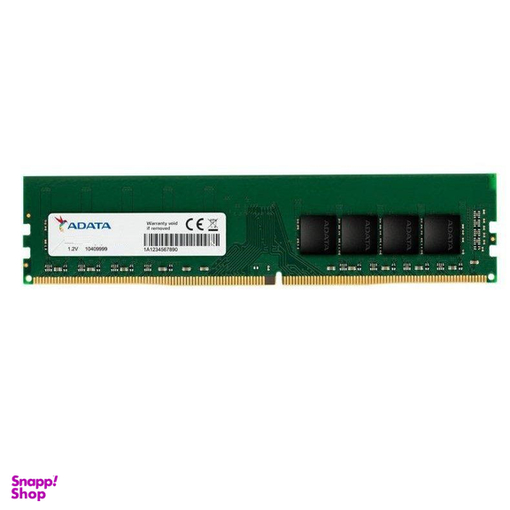 رم کامپیوتر DDR4 تک کاناله 3200 مگاهرتز CL22 ای دیتا (Adata) مدل PC4.25600 ظرفیت 16 گیگابایت