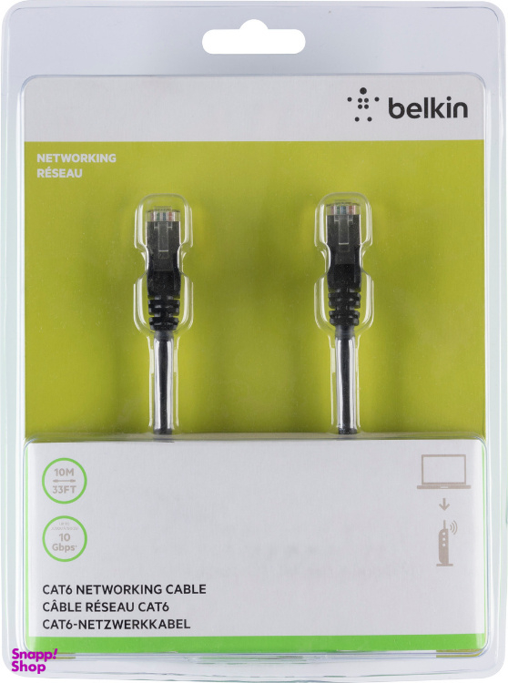 کابل شبکه Cat6 بلکین مدل A3L981bt15MBKHS