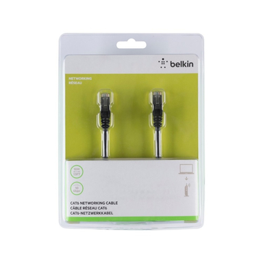 کابل شبکه Cat6 بلکین مدل A3L981bt10MBKHS