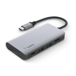 هاب چهار پورت USB-C بلکین مدل AVC006btSGY