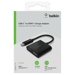 مبدل USB-C به HDMI بلکین مدل AVC002btBK