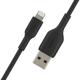 کابل تبدیل USB-A به لایتنینگ بلکین مدل CAA001bt1MBK طول 1 متر