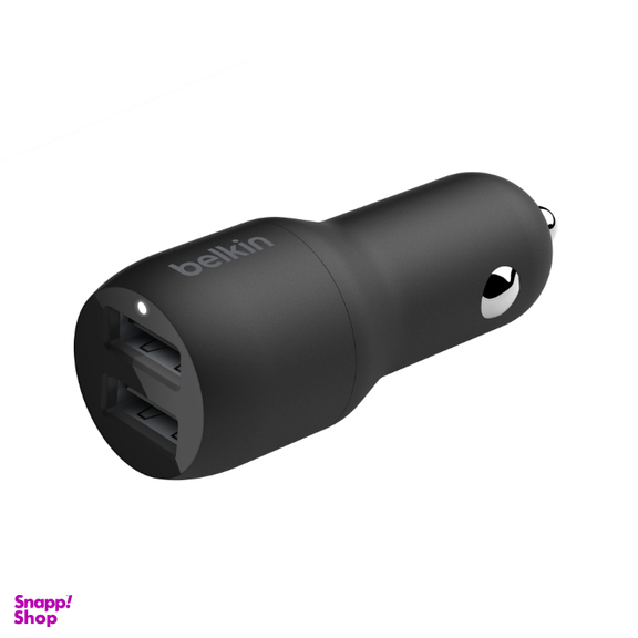 شارژر فندکی بلکین مدل CCE001bt1MBK به همراه کابل تبدیل USB به USB-C