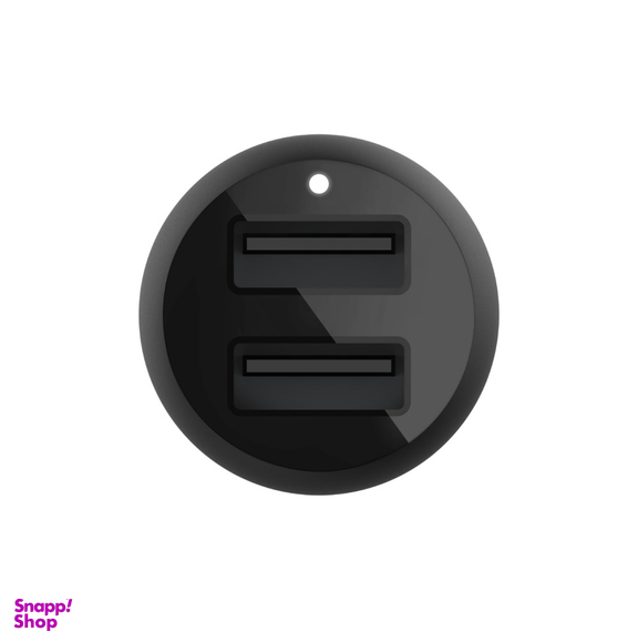 شارژر فندکی بلکین مدل CCE001bt1MBK به همراه کابل تبدیل USB به USB-C