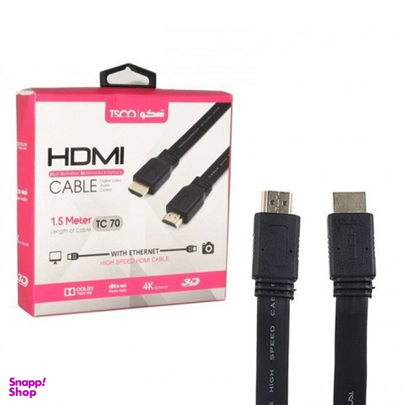 کابل HDMI تسکو (Tsco) مدل TC 70 طول 1.5 متر