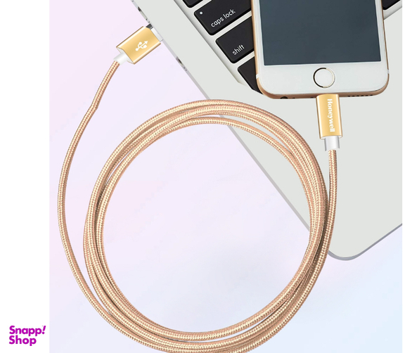 کابل تبدیل USB به لایتنینگ هانیول مدل HC000019 طول 1٫2 متر
