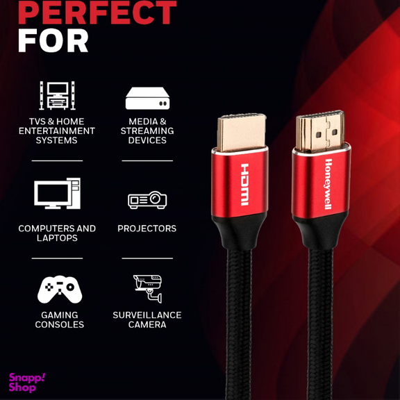 کابل HDMI هانیول مدل HC000014 طول 3 متر