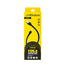 کابل تبدیل USB به Type-C سیبراتون (Sibraton) مدل S207c طول 1.1 متر