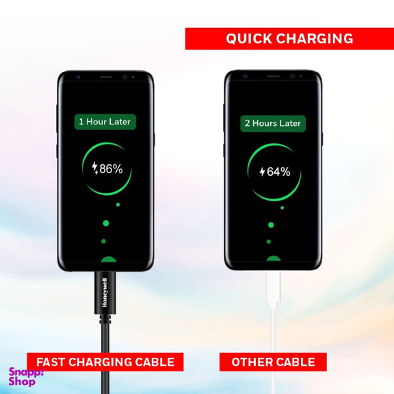 کابل تبدیل USB به USB-C هانیول مدل HC000032 طول 1/2 متر
