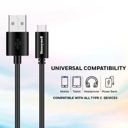 کابل تبدیل USB به USB-C هانیول مدل HC000032 طول 1/2 متر