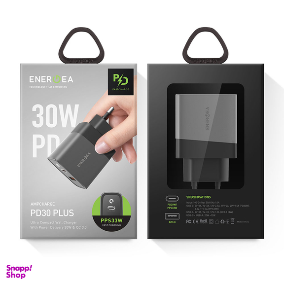 شارژر دیواری انرجیا (Energea) مدل Ampcharger PD30plus