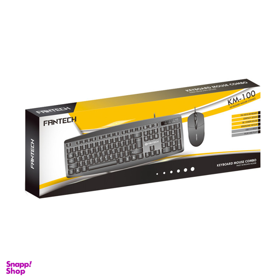 کیبورد و ماوس فنتک (Fantech) مدل KM-100