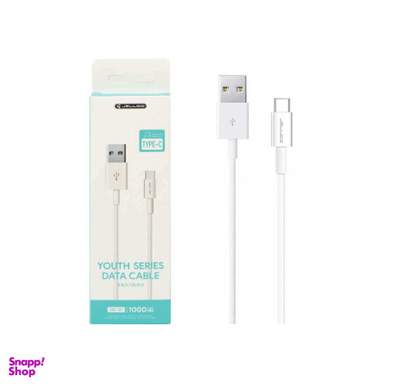 کابل تبدیل USB به Type C جلیکو (Jellico) مدل NY10-CW طول 2 متر