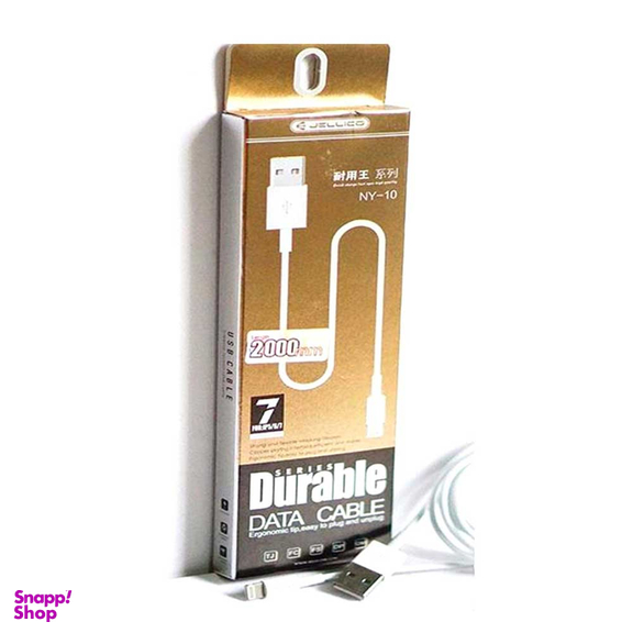 کابل تبدیل USB به لایتنینگ جلیکو (Jellico) مدل NY10-LW طول 2 متر