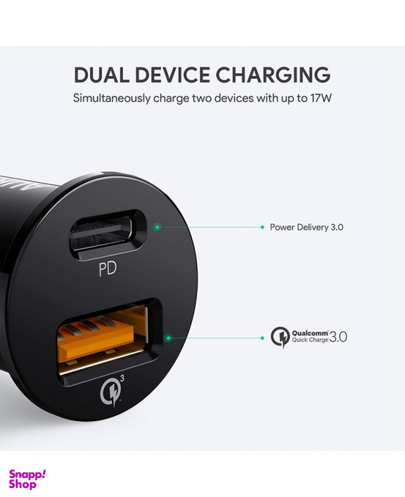 شارژر فندکی آکی (Aukey) مدل CC-Y11