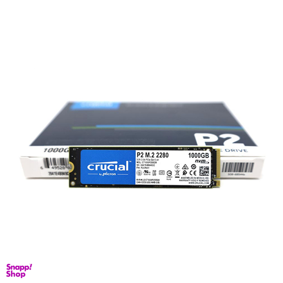 حافظه SSD کروشیال (Crucial) مدل P2 M.2 2280 ظرفیت 1 ترابایت