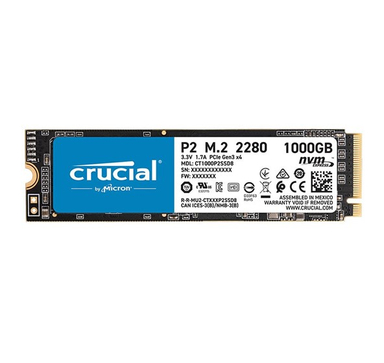 حافظه SSD کروشیال (Crucial) مدل P2 M.2 2280 ظرفیت 1 ترابایت