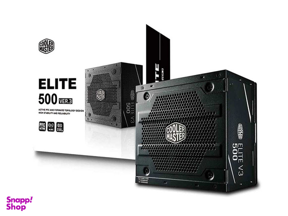 منبع تغذیه 500 وات کولر مستر (Cooler Master) مدل Elite V3 500W