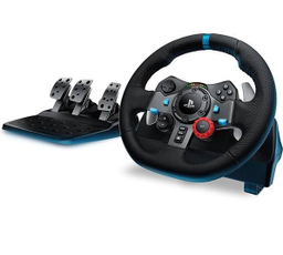فرمان بازی لاجیتک (Logitech) مدل G29 Driving Force Shifter همراه با دسته دنده‌