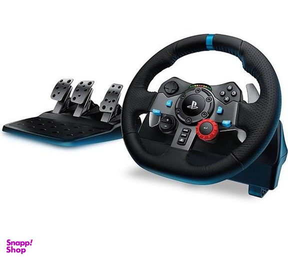فرمان بازی لاجیتک (Logitech) مدل G29 Driving Force Shifter همراه با دسته دنده‌
