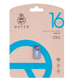 فلش مموری کویین تک (Queen Tech) مدل Cell ظرفیت 16 گیگا بایت