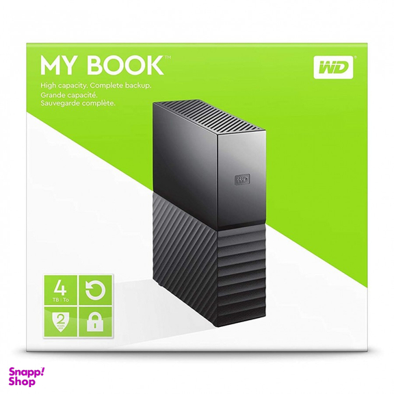 هارددیسک اکسترنال وسترن دیجیتال مدل My Book Desktop ظرفیت 4 ترابایت