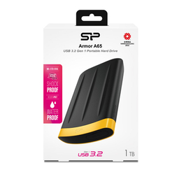 هارد اکسترنال سیلیکون پاور مدل Armor A65 BK SP ظرفیت 1 ترابایت