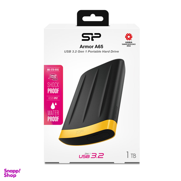 هارد اکسترنال سیلیکون پاور مدل Armor A65 BK SP ظرفیت 1 ترابایت