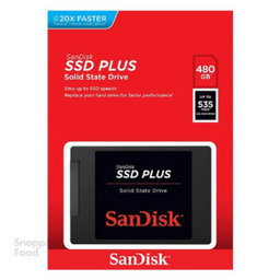 هارد SSD اینترنال سن دیسک (Sandisk) مدل SSD Plus ظرفیت 480 گیگا بایت