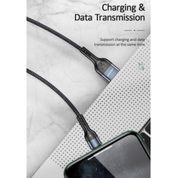 کابل تبدیل USB به لایتنینگ یوسمز (USAMS) مدل SJ448 U55 طول 1 متر