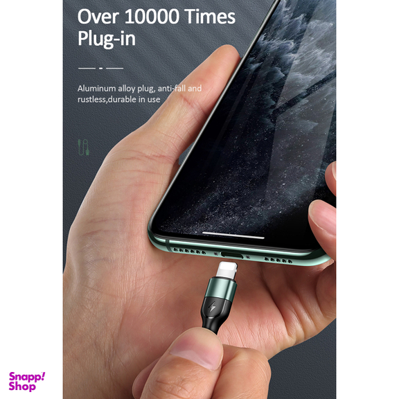 کابل تبدیل USB به لایتنینگ یوسمز (USAMS) مدل SJ448 U55 طول 1 متر