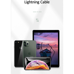 کابل تبدیل USB به لایتنینگ یوسمز (USAMS) مدل SJ448 U55 طول 1 متر