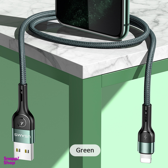 کابل تبدیل USB به لایتنینگ یوسمز (USAMS) مدل SJ448 U55 طول 1 متر