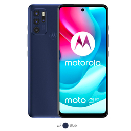 گوشی موبایل موتورولا (Motorola) مدل Moto G60S XT2133-2 دو سیم‌ کارت ظرفیت 128 گیگا بایت و رم 6 گیگا بایت