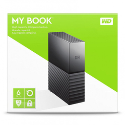 هارددیسک اکسترنال وسترن دیجیتال مدل My Book Desktop ظرفیت 6 ترابایت