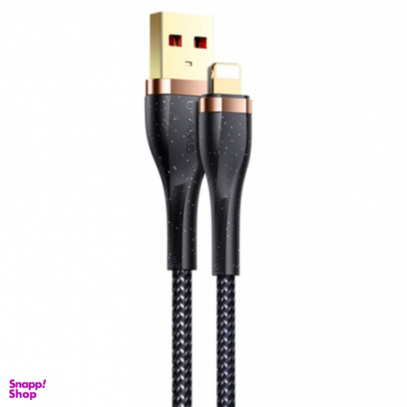 کابل تبدیل USB به لایتنینگ یوسمز (USAMS) مدل SJ487 U64 طول 1 متر