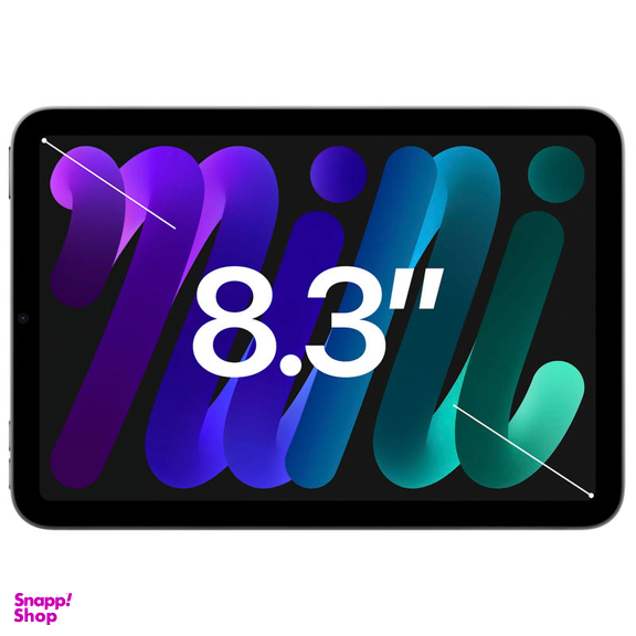 تبلت اپل (Apple) مدل iPad Mini 8.3 Inch 2021-Mk7M3Ll.A ظرفیت 64 گیگا بایت و 4 گیگا بایت رم