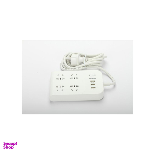 شارژر و چند راهی برق با 3 خروجی USB پایزن