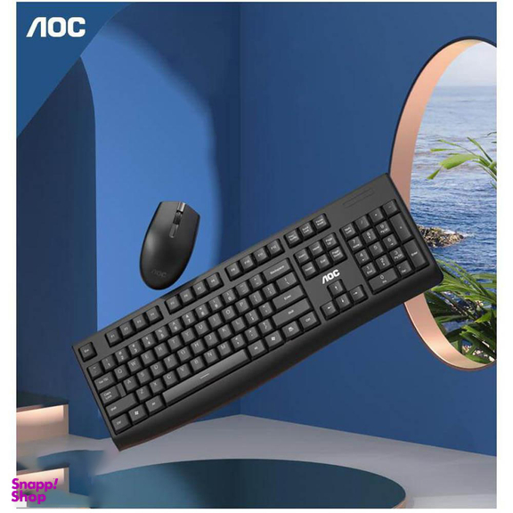 ست ماوس و کیبورد بی سیم ای او سی (AOC ) مدل KM220